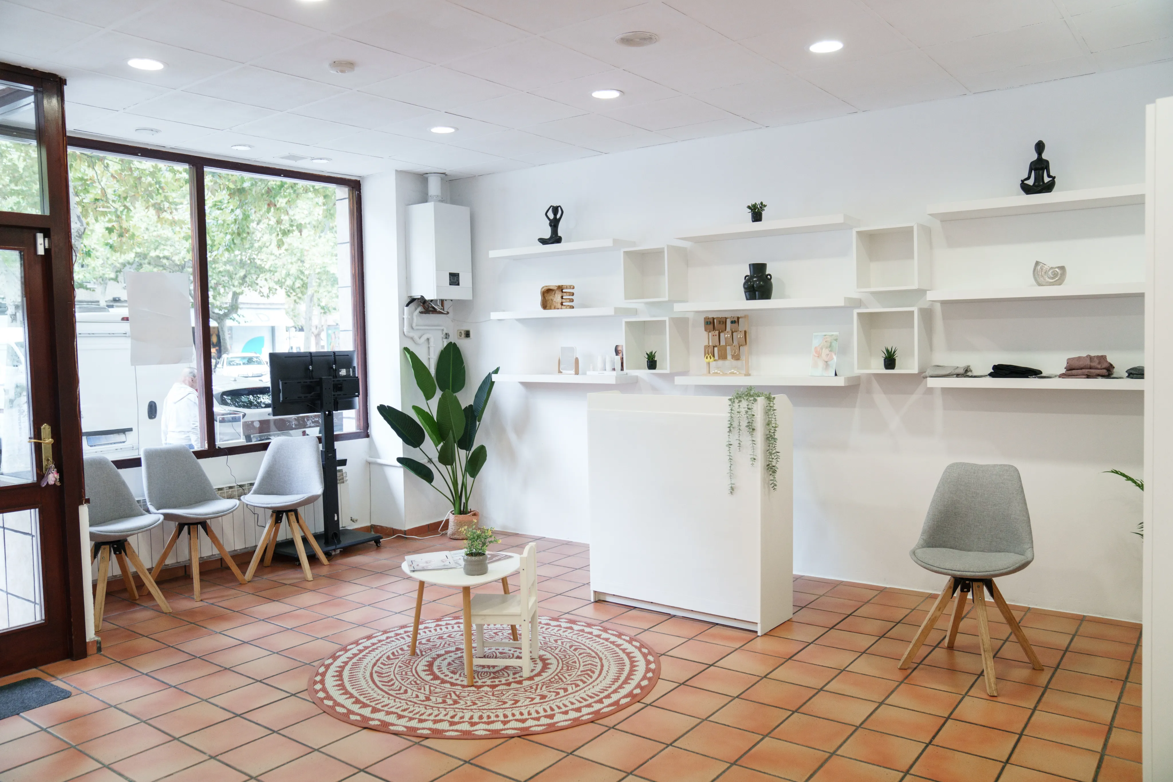 Dental office background for new patient information